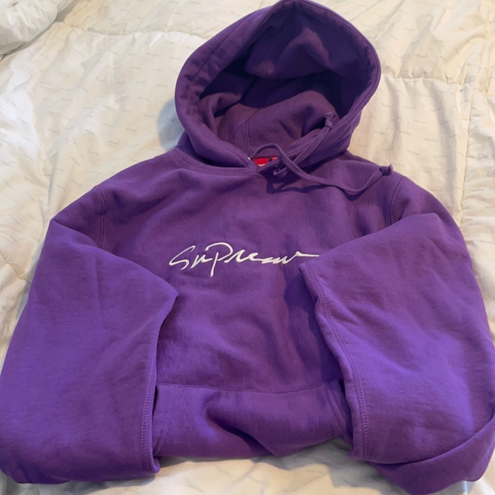 Supreme Purple Hoodie (Unisex)